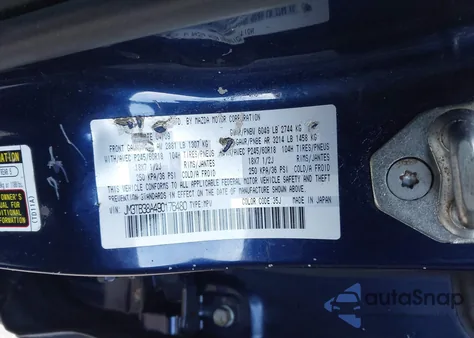 2009 Mazda Cx-9 Sport from USA, damaged, VIN JM3TB38A490176480